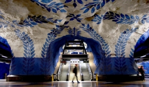 瑞典最美麗的捷運Stockholm T-bana
